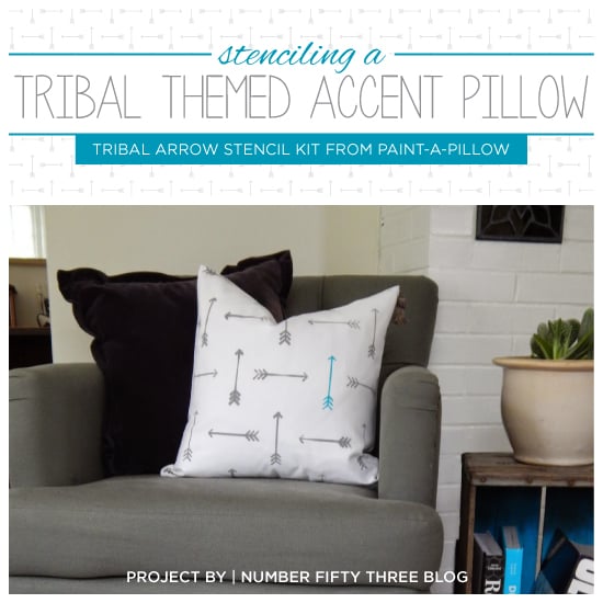 tribal-arrows-paint-a-pillow-diy-stenciled-accent-pillows-craft-ideas