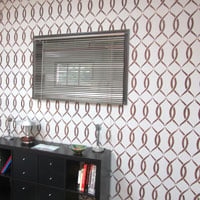 wall-stenciling-feature-wall-DIY