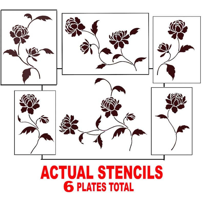 flower stencils