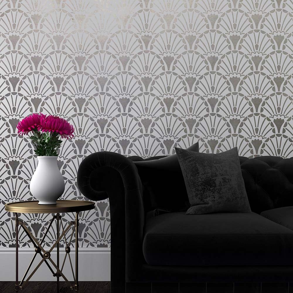 Art-Deco-Designs-Wall-Stencil-Wallpaper-pattern-deco-style