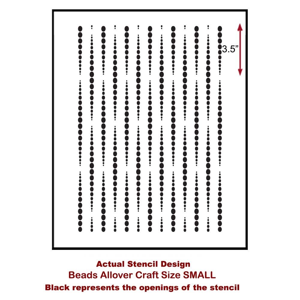 Beads-allover-small-craft-furniture-stencil