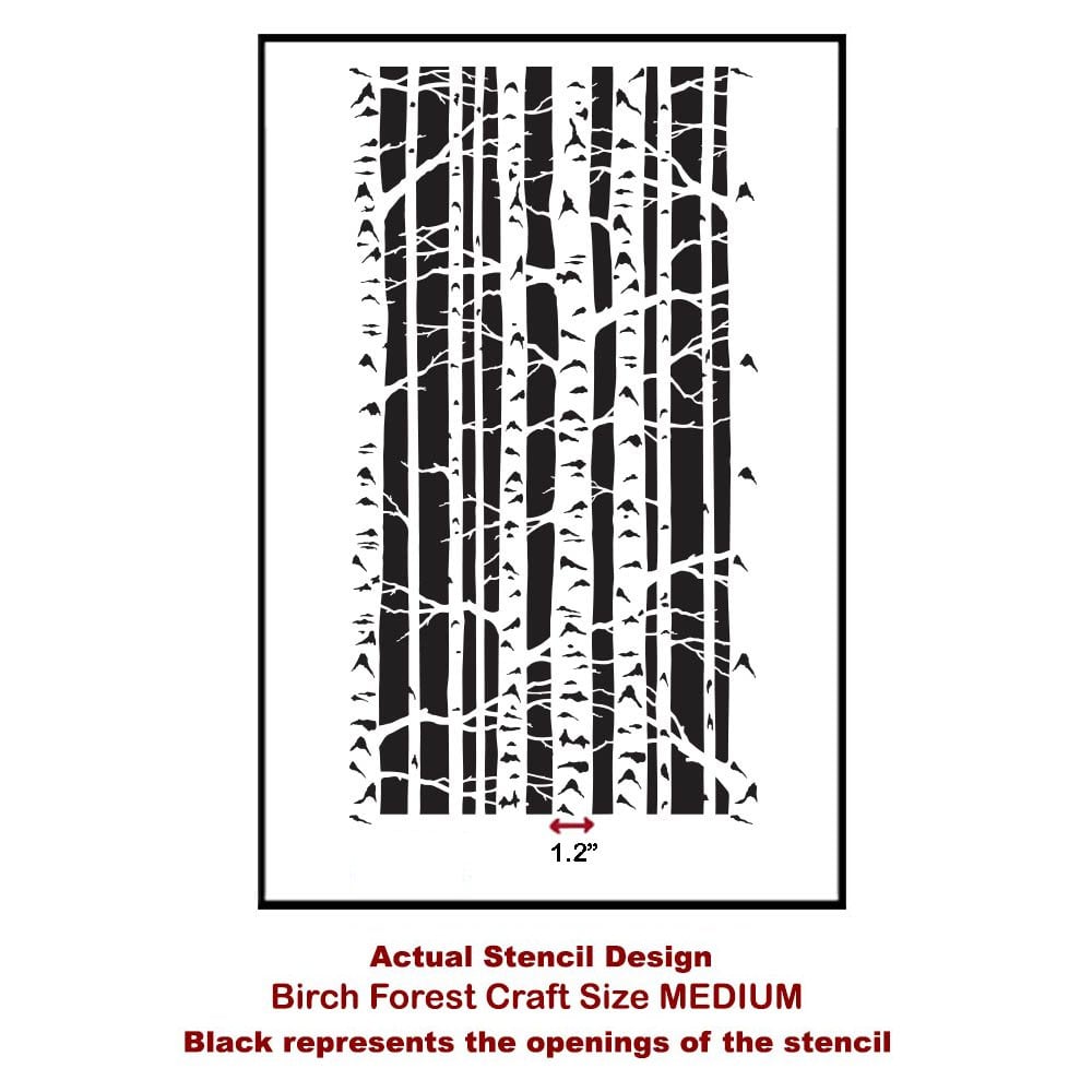 Birch-Forest-Small-craft-furniture-stencil