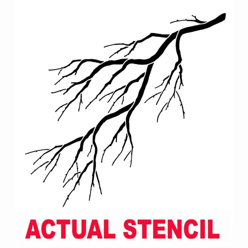 branch stencils