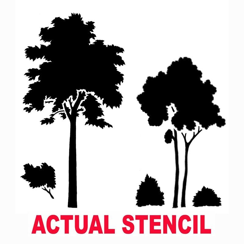 tree stencils