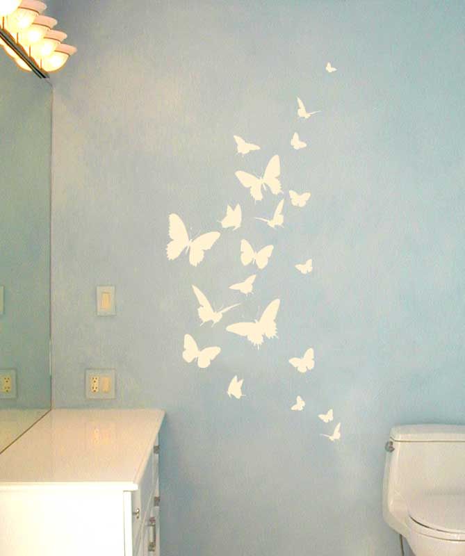 Butterfly-Stencils-Stencil