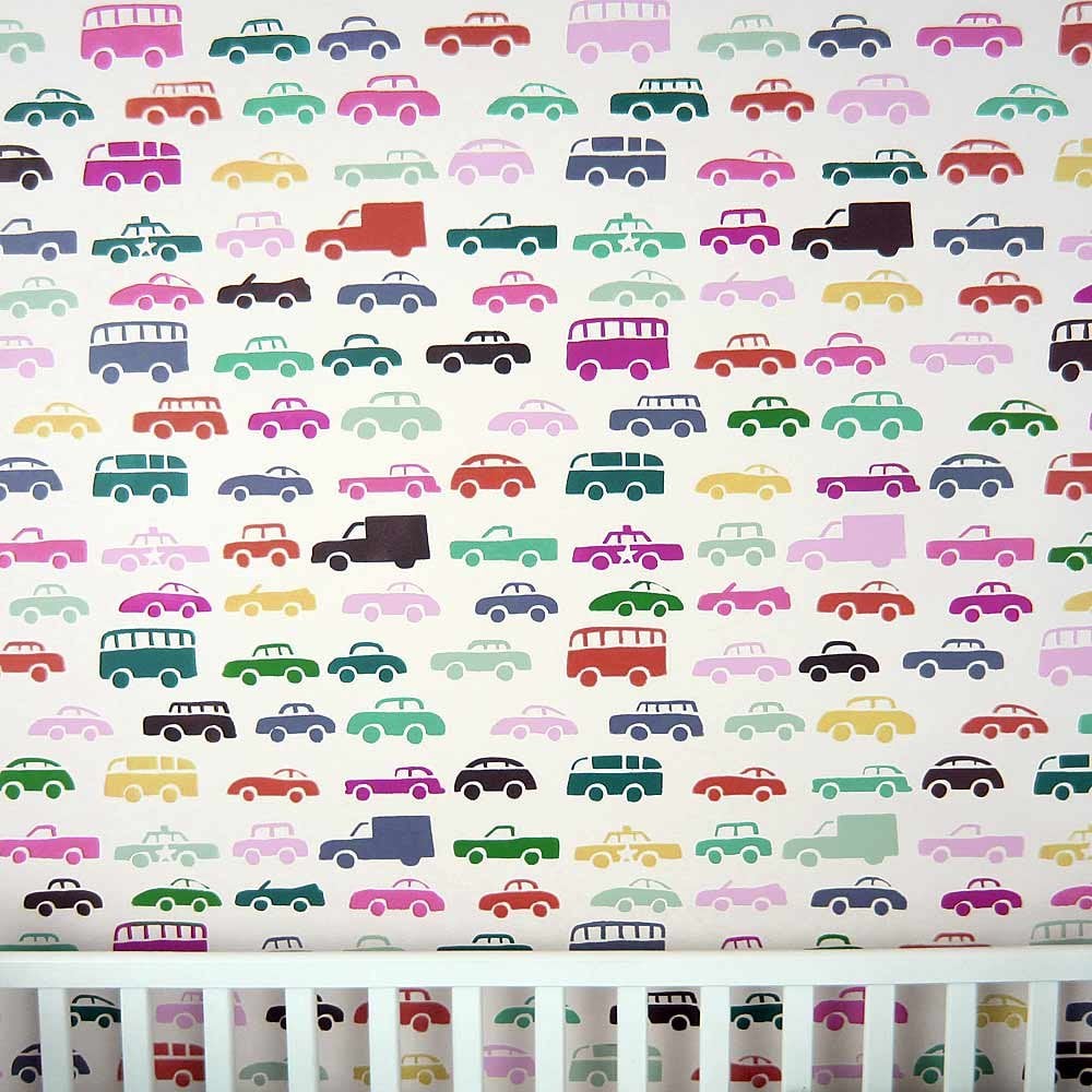 Car-stencils-wallpaper-nursery-DIY