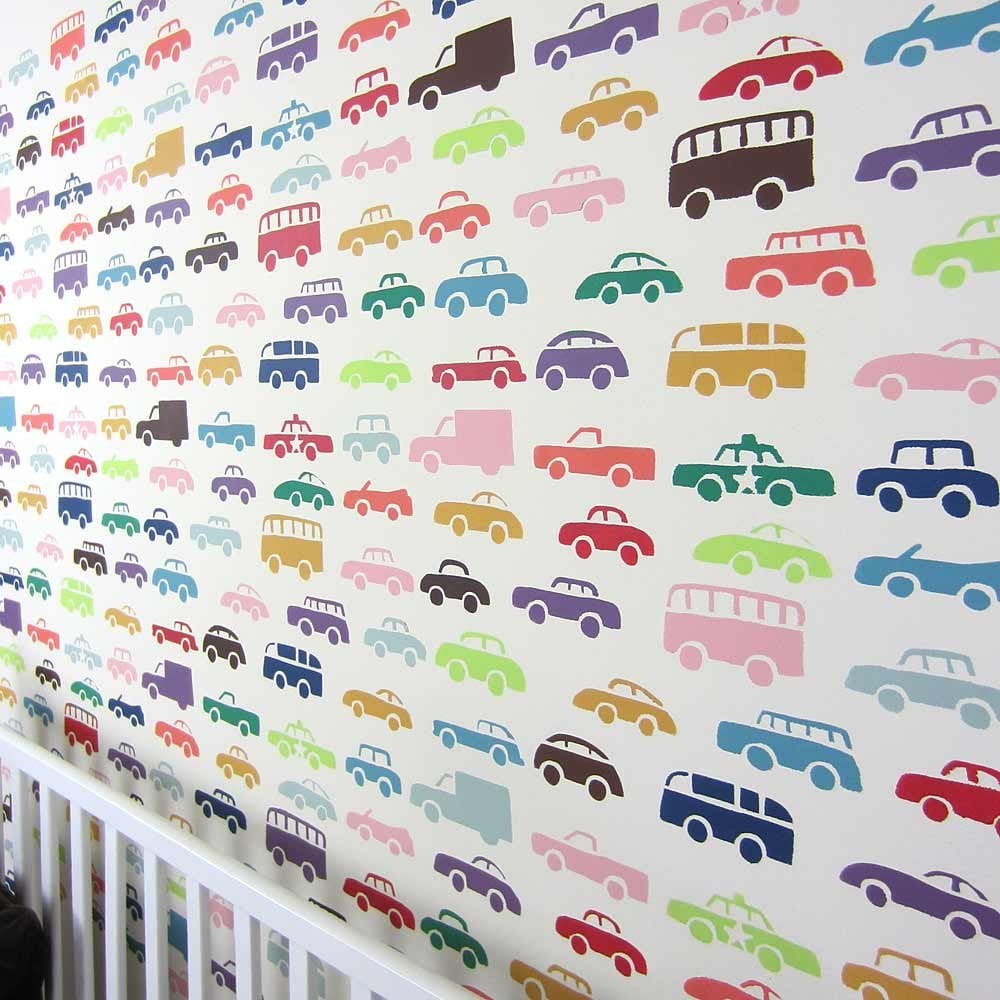 Cars-stencils-boys-room-nursery.