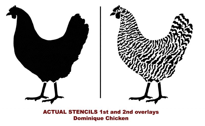 chicken stencil