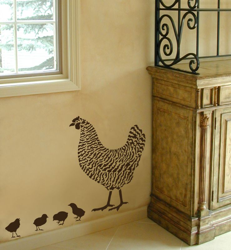 chicken stencil