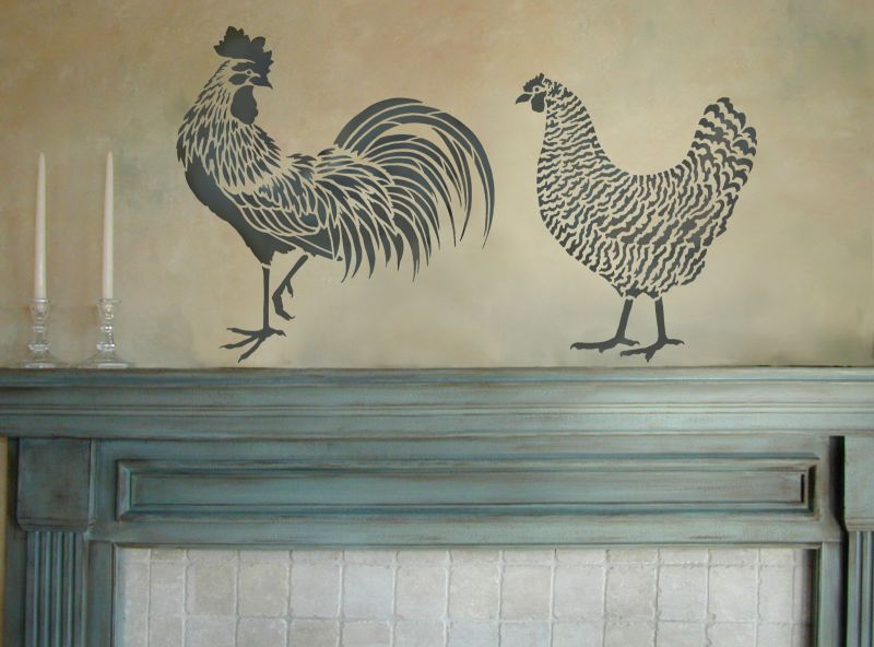 chicken stencil