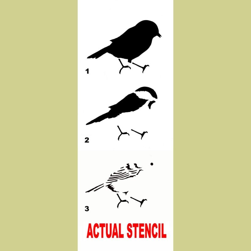 bird stencil