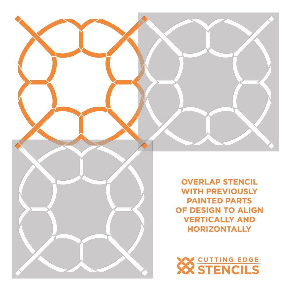 how to stencil coco trellis