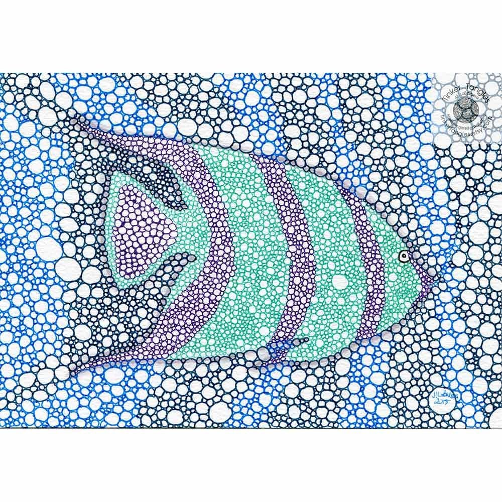 Coloring-pages-designs-doodle-stencils-Fish-stencil