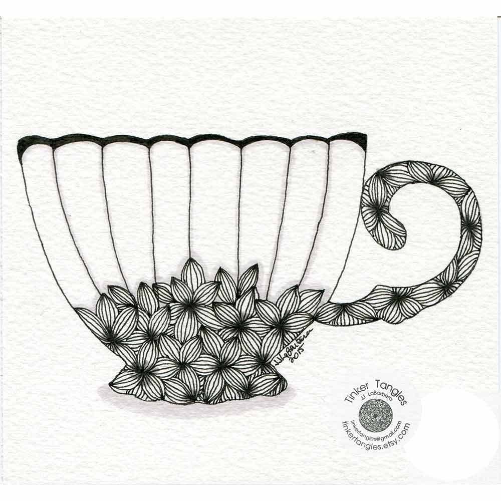 Coloring-pages-tangles-stencils-stencil-Tea-cup