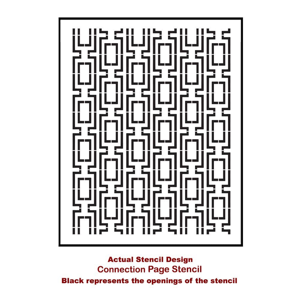 Connection-medium-card-template-stencil