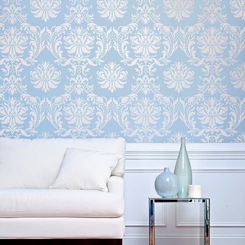 Damask stencil