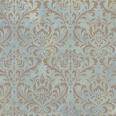 Damask stencil