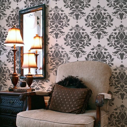 damask stencils