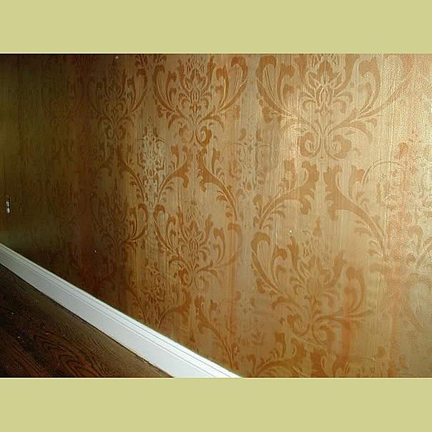 Damask stencil