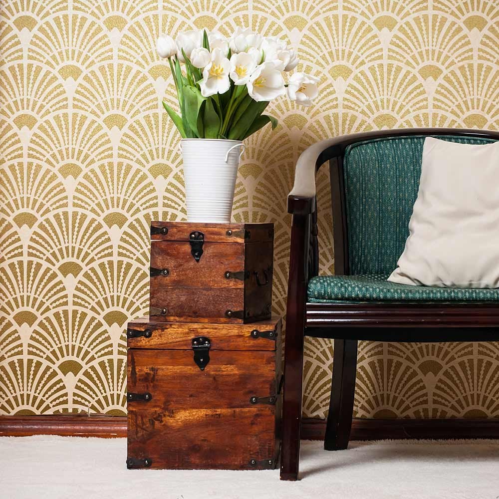 Deco-Fans-Art-Deco-Stencils-Wallpaper-Deco-Style