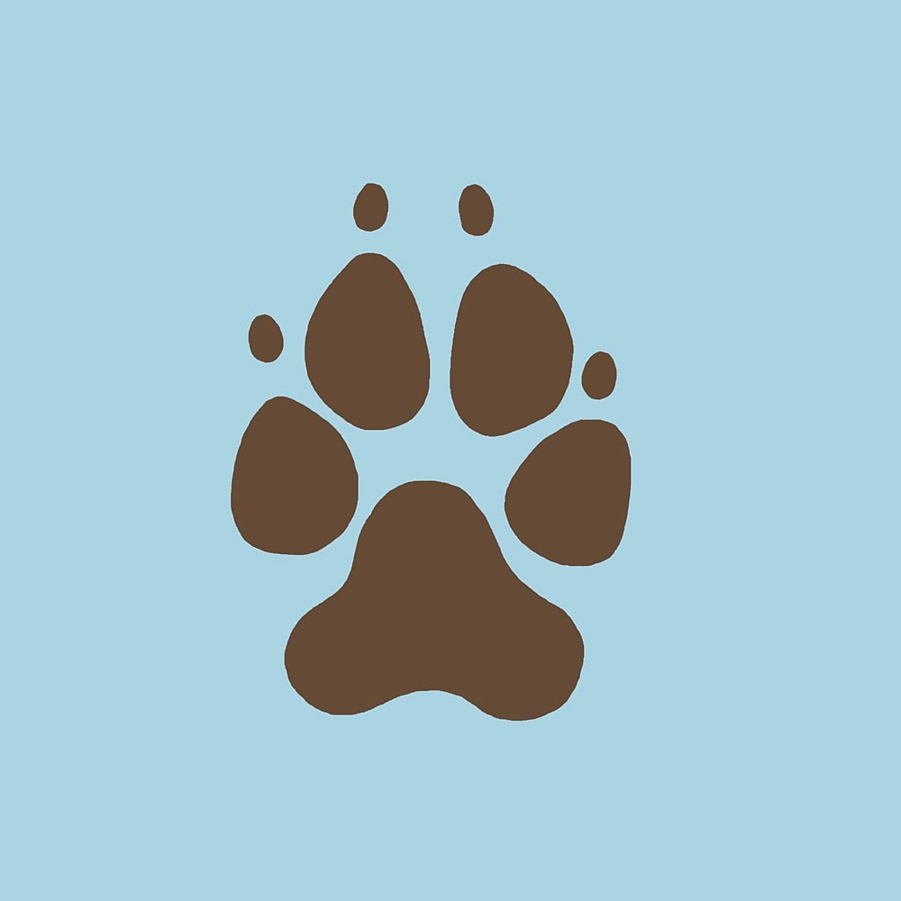 Dogs-paw-print-stencil-design-dog-pawprint