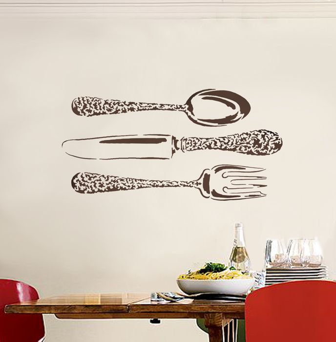 flatware stencils