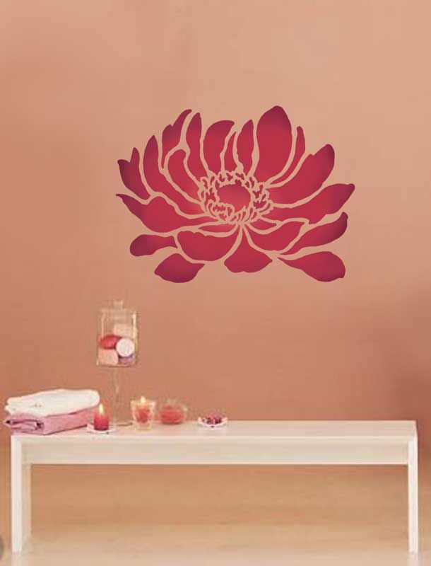 Flower-Stencil-Large