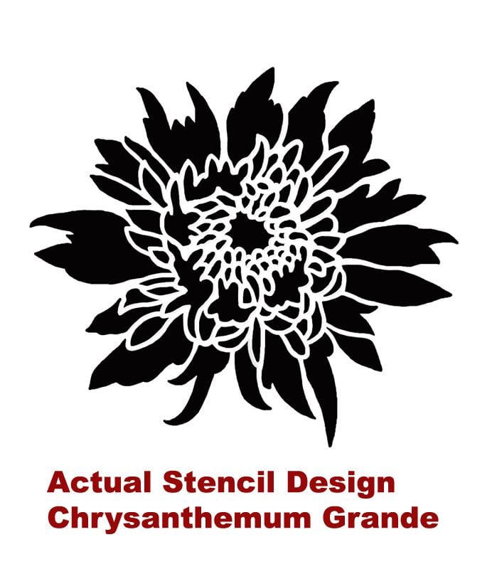 flower stencil