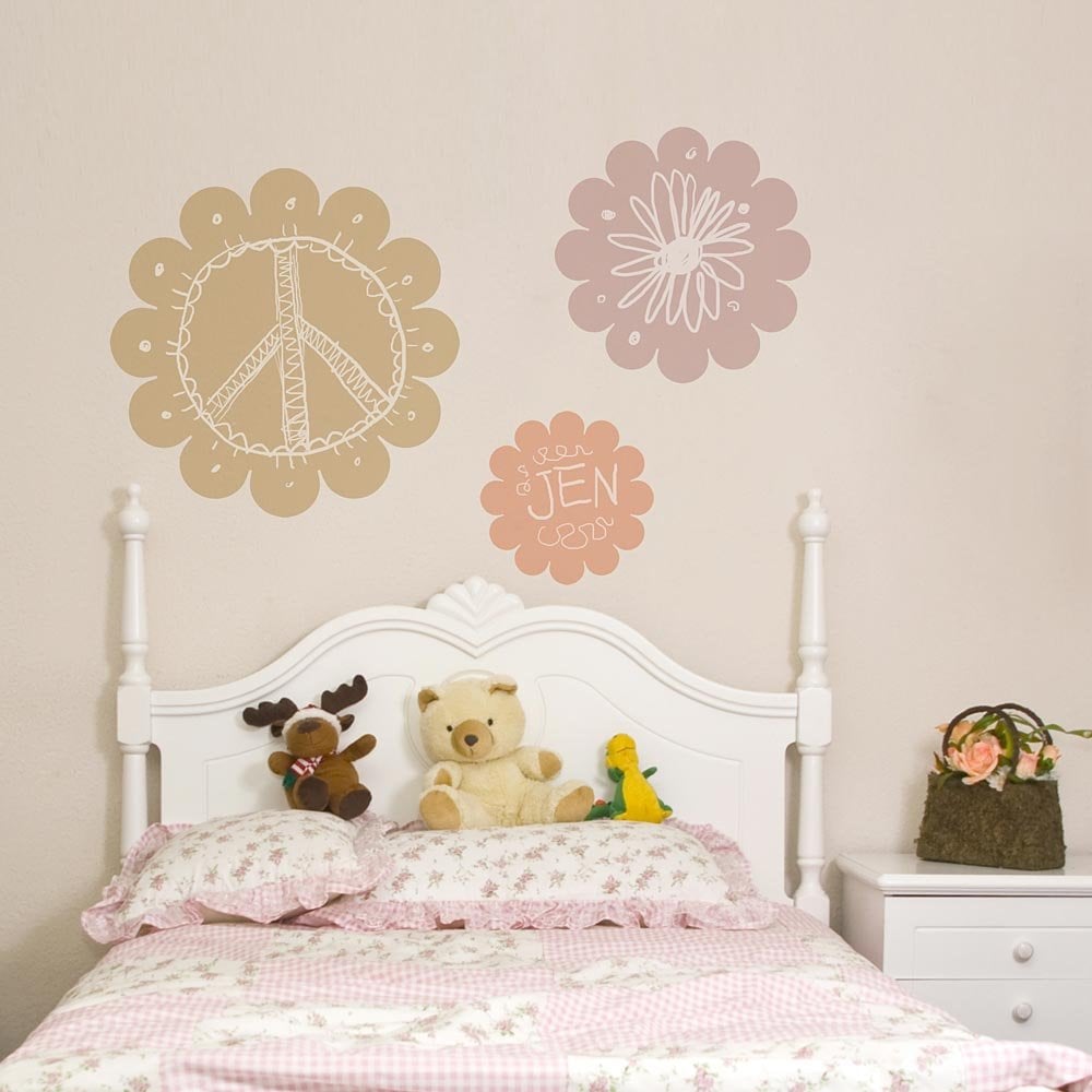 Flower-stencils-decals-chalkboard-paint