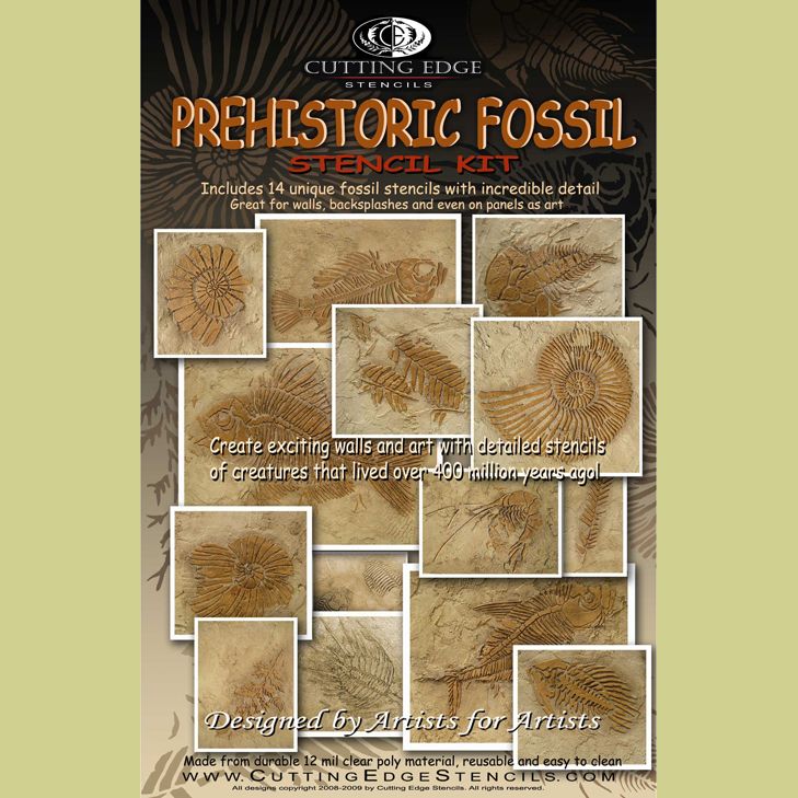 fossil stencil kit