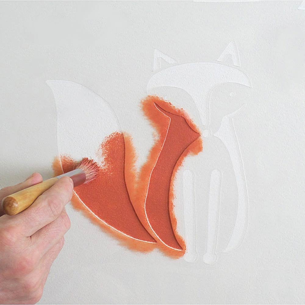 Fox-stencil-how-to-stenciling-diy