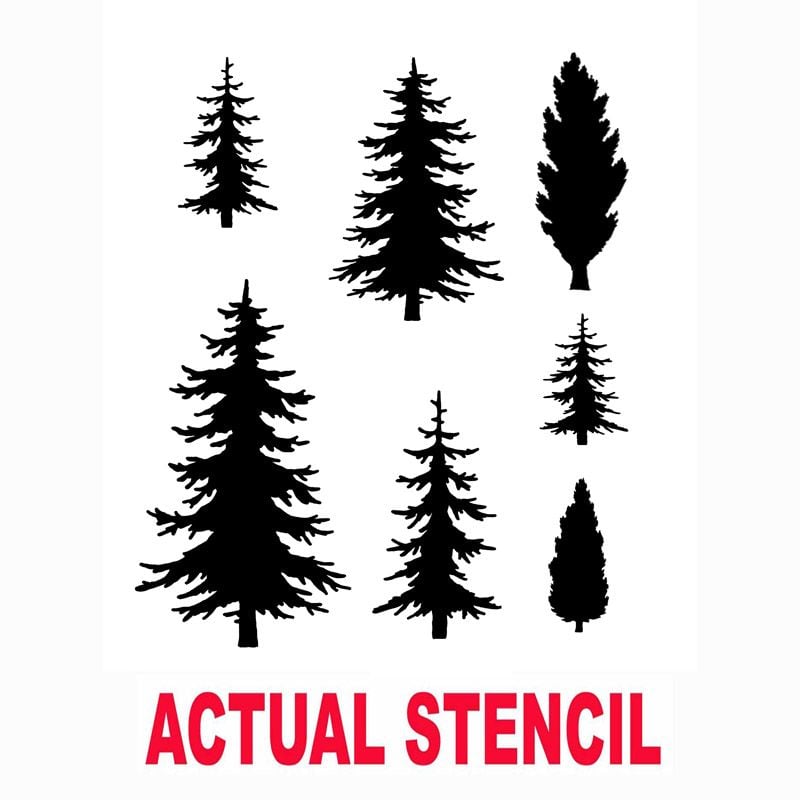 tree stencils