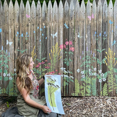 Wild Garden Wall Mural Kit