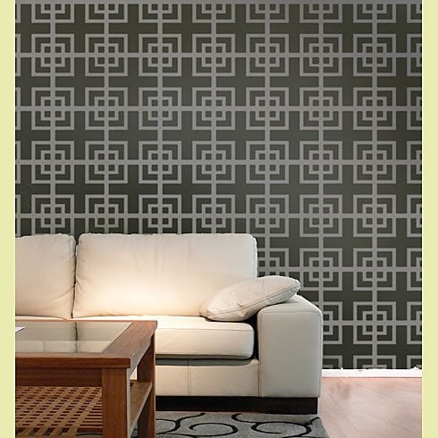 Geometric-stencil-focal-wall