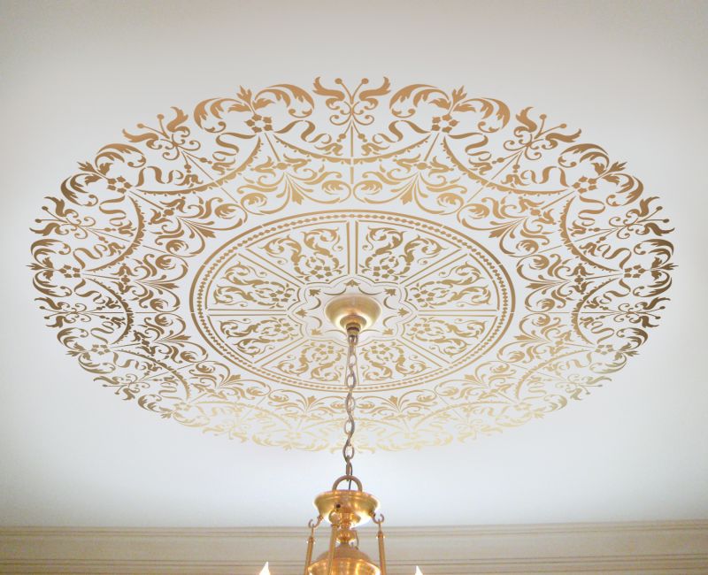 ceiling stencil