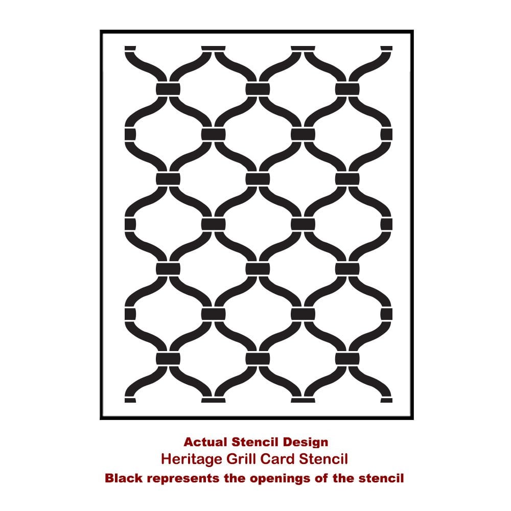 Heritage-grill-small-card-template-stencil