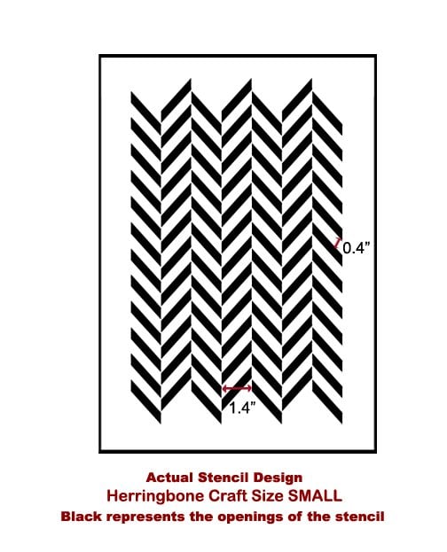 Herringbone-craft-stencil-actual-SM