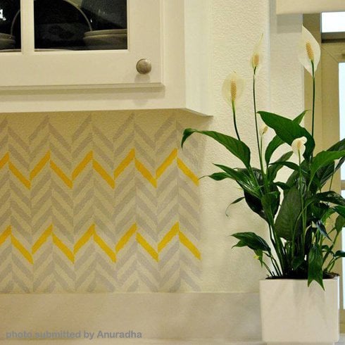 Herringbone-furniture-stencil-DIY-craft