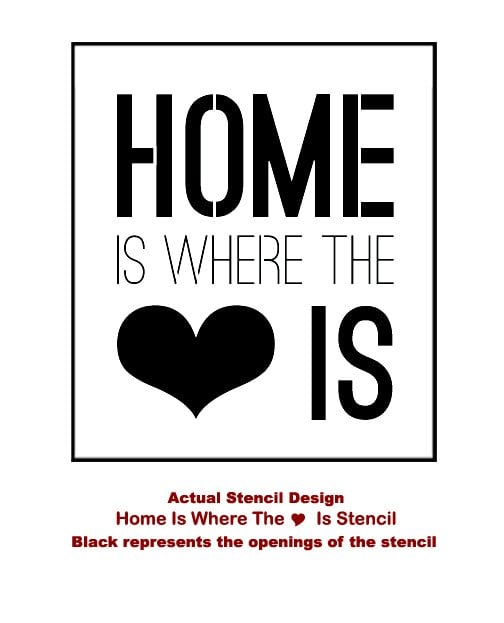 Home-Is-phrase-stencil-design