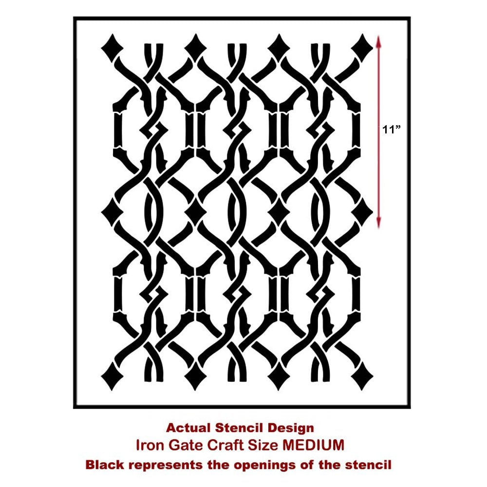 Iron-gate-medium-craft-furniture-stencil