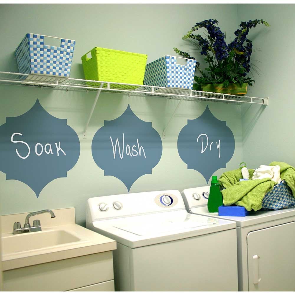 Laundry-room-wall-stencils