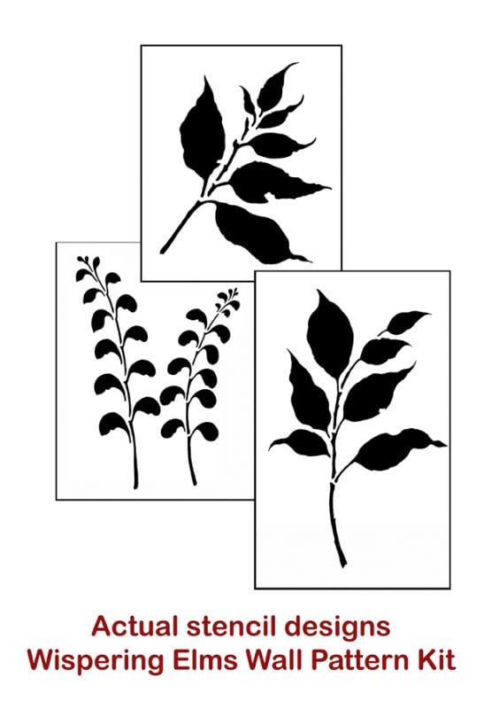 leaf stencil kit