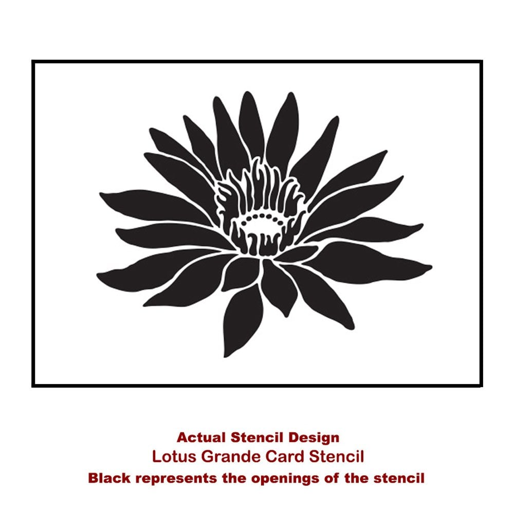 Lotus-grande-small-card-template-stencil