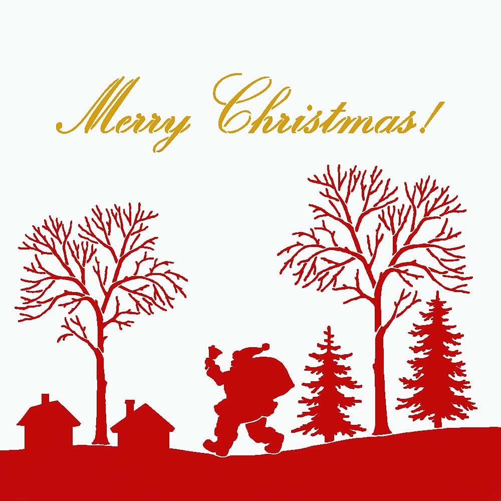 Merry-Christmas-Santa-stencil-crafts-DIY-stencils