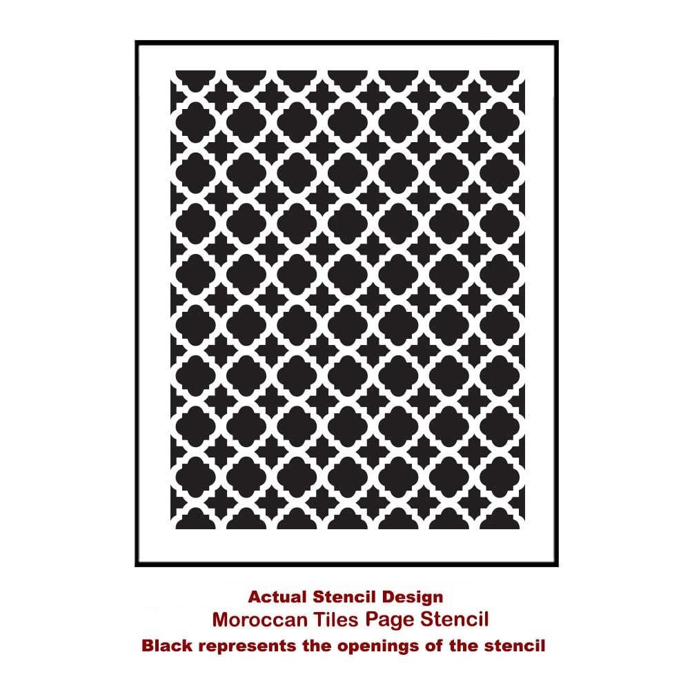 Moroccan-tiles-medium-card-template-stencil