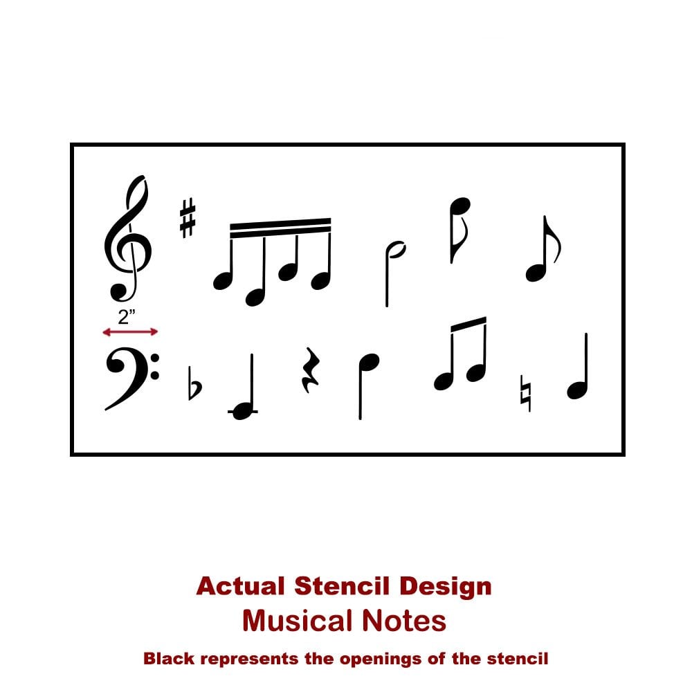 Musical-Notes-Stencil-design-Actual