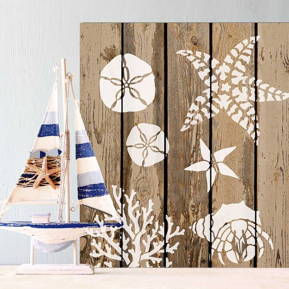 Nautical-Wall-Art-Stencils-Beach-Decor-Stencil