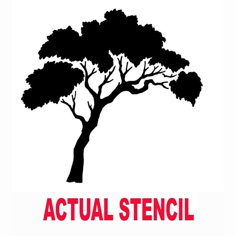 tree stencil