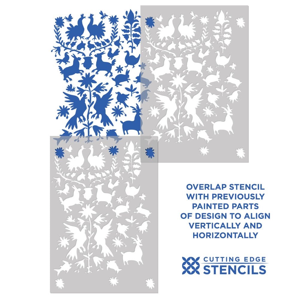 Otomi-Allover-stenciling-instructions