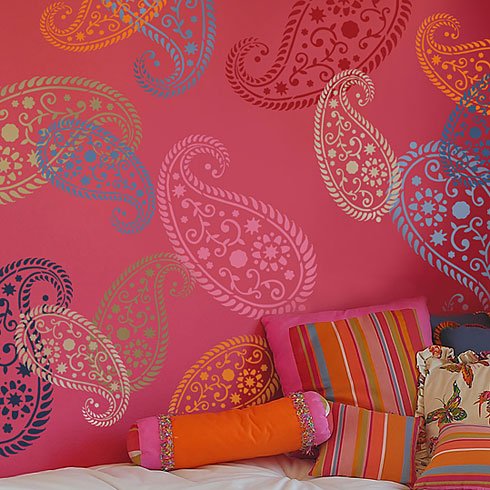 Paisley-stencil-design